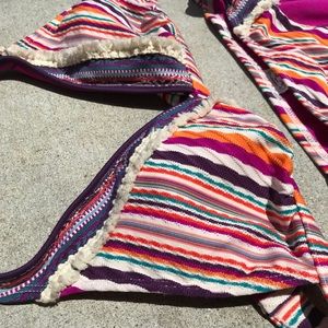 Lucky Brand String Tie Bikini